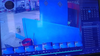 Pelaku Pencurian Kotak Amal di Mushollah SPBU Terekam CCTV