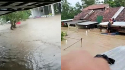 Banjir di Semarang: Perumahan Dinar Indah Terendam Hingga Atap