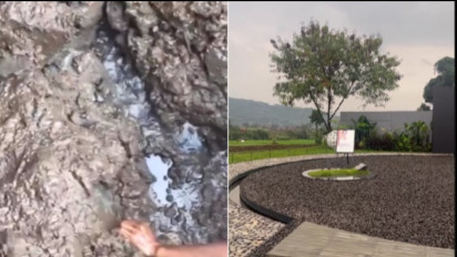 Masyaallah, Makam Eril Anak Ridwan Kamil Mendadak Muncul Mata Air