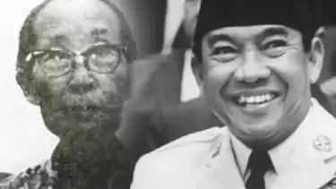 Siti Oetari dan Soekarno