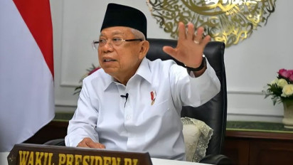 Ma’ruf Amin Larang Keras Pengibaran Bendera Partai di Masjid