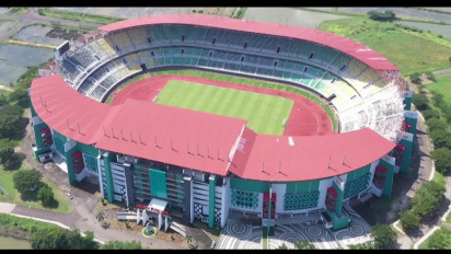 Persiapan Piala Dunia U-20, Stadion GBT Surabaya Disterilkan