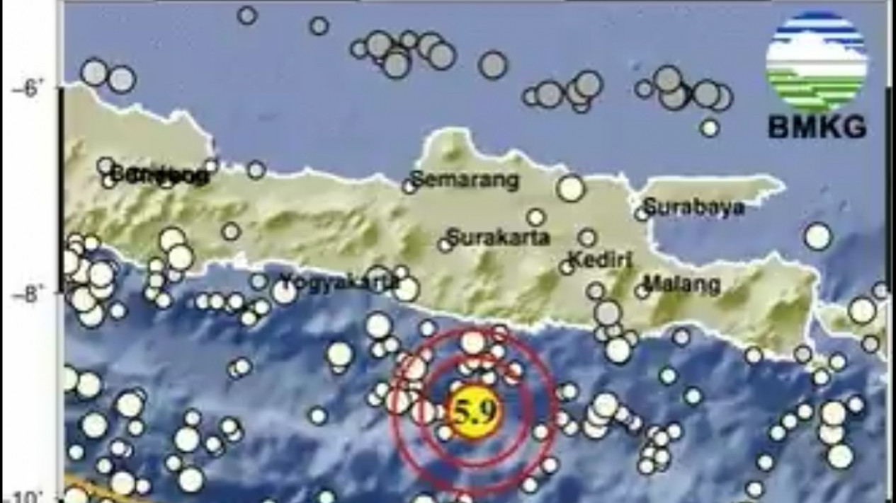 Gempa M 5,6 Pacitan Terasa Sampai Yogyakarta, Warga Sampai Berusaha Lari
            - galeri foto