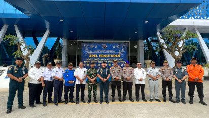 KSOP Batam Tutup Pos Pengamanan Nataru, Tercatat 642 Ribu Penumpang Lewat Pelabuhan