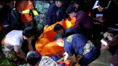 Tragis! Jenazah Tanpa Busana Ditemukan Tersangkut di Sungai Maiting