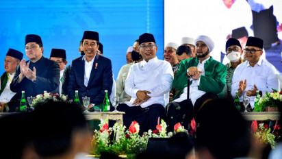 Dipertemukan dengan Habib Syech di Banyuwangi, Begini Reaksi Presiden Jokowi