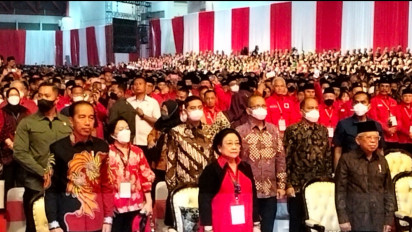 Ganjar Pranowo Hadiri Puncak HUT ke-50 PDIP