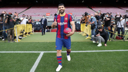 Sergio Aguero akan Kembali Bermain untuk Barcelona