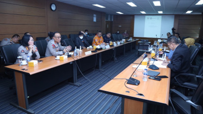 Polri, KPU, Bawaslu, KPI dan Dewan Pers Bertemu, Bahas Pencegahan Berita Hoax Jelang Pemilu 2024