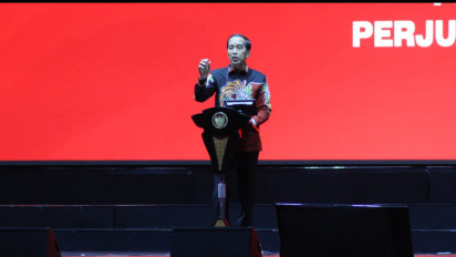Jokowi Tegaskan Pidato soal Grasak-Grusuk Capres Tak Sedang Sindir Partai Lain