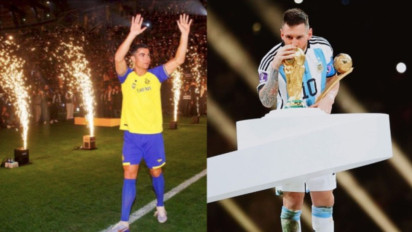 ‘Rating’ Tayangan Ronaldo di Al-Nassr Lebih Banyak Daripada Messi Juara Piala Dunia