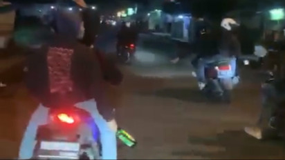 Gerombolan Bermotor Yang Teror Warga Garut dengan Sajam dan Pecahan Botol Ditangkap Polisi