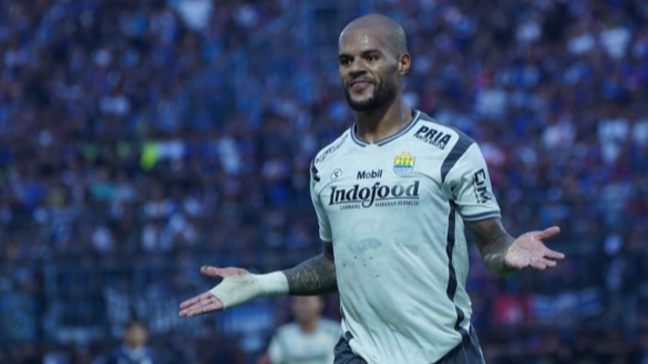 Target David da Silva Pada Pertandingan Persib Vs Persija
            - galeri foto