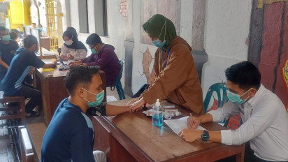 Deteksi Dini HIV, Rutan Salatiga Lakukan VCT dan Vaksinasi pada Warga Binaan