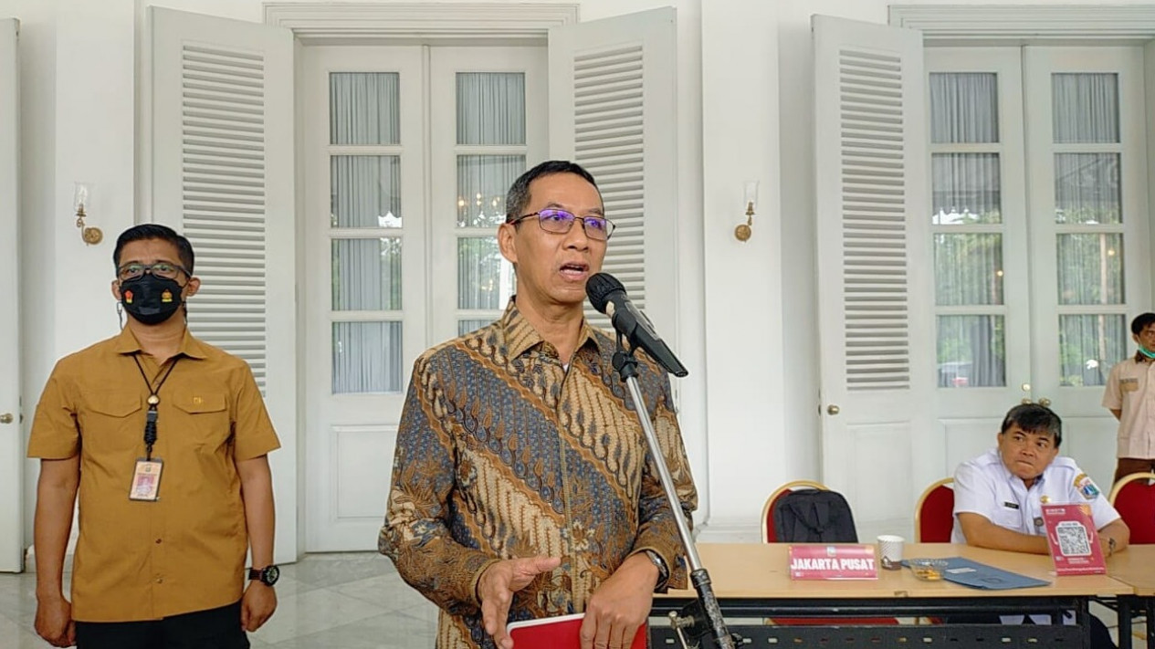 Jakarta Terapkan Kebijakan Jalanan Berbayar Elektronik atau ERP, Heru Budi Angkat Bicara
            - galeri foto