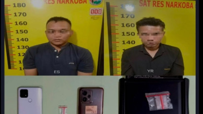 Pengedar dan Pemakai Narkoba Diringkus Polres Kerinci