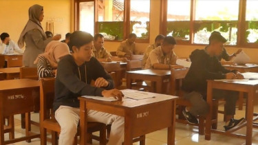 Pemilu 2024, Sebanyak 2.160 Calon Petugas PPS di Temanggung Jalani Tes Tertulis
