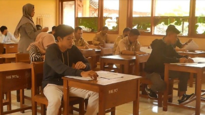 Pemilu 2024, Sebanyak 2.160 Calon Petugas PPS di Temanggung Jalani Tes Tertulis