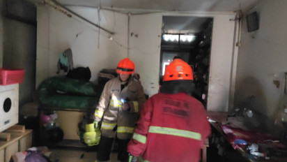 Tabung Gas Melon Meledak, Pekerja Binatu di Bandung Alami Luka Bakar