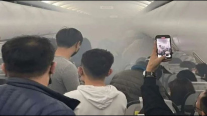 Detik-detik Menegangkan Asap Penuhi Kabin Pesawat di Korea Selatan, 122 Orang Dievakuasi