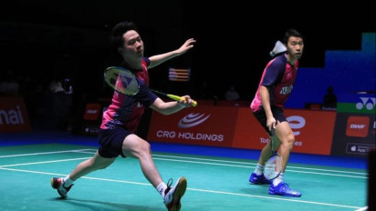 Kevin/Marcus Tumbang di Babak Kedua Malaysia Open 2023