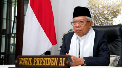 Soal Penangkapan Gubernur Papua Lukas Enembe, Wapres Ma'ruf Amin: Simpatisan Diharapkan Legowo