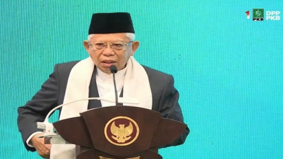 Ditanya Ikut Kontestasi Pilpres 2024, Ma'ruf Amin Malah Jawab Begini