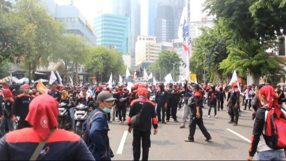 Tolak Perppu Cipta Kerja, Buruh akan Unjuk Rasa ke Istana Merdeka Hari Ini