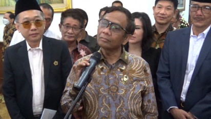 Ditanya Soal Sidang Tragedi Kanjuruhan, Mahfud MD: Tanya Pengadilan