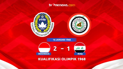 Tanggal Ini Dalam Olahraga: 16 Januari 1968, Timnas Indonesia Kalahkan Iraq di Olimpik