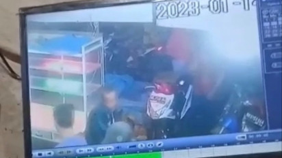 Viral, Aksi Pencurian Terekam CCTV di Lokasi Penjual Ikan di Batubara