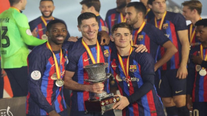 Bravo! Barcelona Juara Piala Super Spanyol 2023 Usai Hantam Real Madrid dengan Skor 3-1