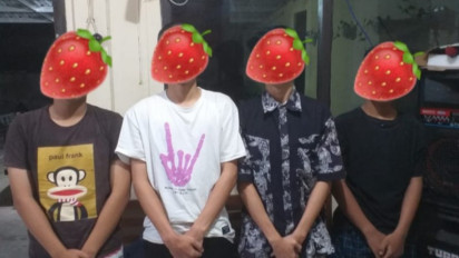 Bawa Sajam untuk Tawuran, 4 Pelajar di Sleman Diamankan Polisi