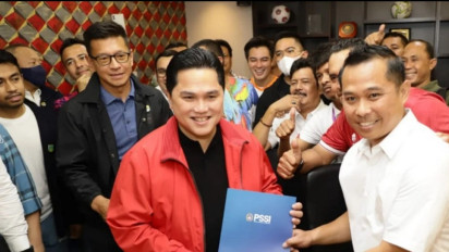 Daftar Jadi Ketua Umum PSSI, Apakah Erick Thohir harus Mundur dari Kursi Menteri? Ini Kata Mensesneg