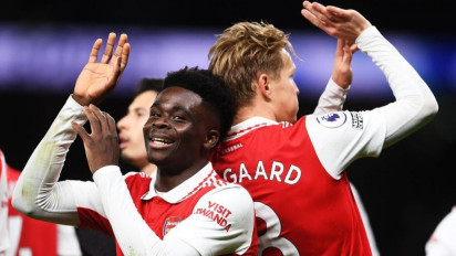 Menang 2-0 di Pertandingan North London Derby, Ini Pesan Kapten Arsenal untuk Para Gooners