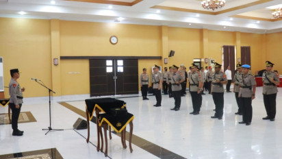 Kapolda DIY Mutasi Pejabat Utama Termasuk Kapolresta Sleman dan Yogyakarta