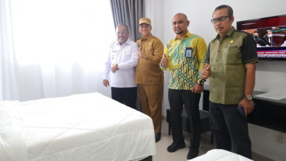 6 Kamar Hotel Tanjung Gelang Karimun, Dikontrak Pemerintah Selama Satu Tahun Sebagai Rumah Singgah Masyarakat Pulau yang Ingin Berobat