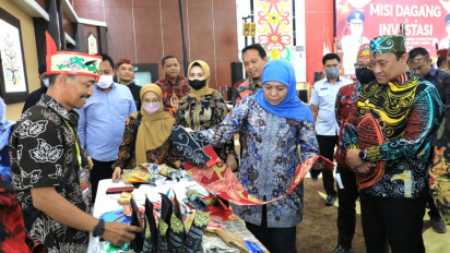 Wujudkan Ekonomi Inklusif, Gubernur Khofifah Optimis Prokesra Mampu Geliatkan KUMKM di Jatim
