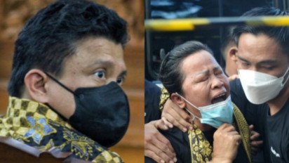 Begini Respons Ibu Brigadir J setelah Tahu Sambo Dituntut Penjara Seumur Hidup