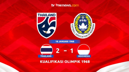 Tanggal Ini Dalam Olahraga: 18 Januari 1968, Timnas Indonesia Persulit Thailand di Olimpik