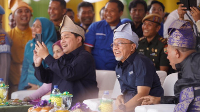 Ikut Rayakan HUT 273 Langkat, Zulhas Minta Erick Thohir, Pasha Ungu, Uya Kuya hingga Eko Patrio Hibur Masyarakat