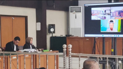 Hakim PN Palembang Vonis Terdakwa Korupsi Proyek Pembangunan Turap RS Kusta dr Arivai Abdullah Banyuasin 4,5 tahun Bui