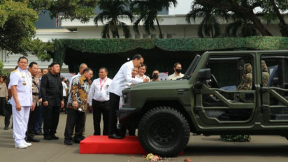 Perkenalkan Si "Maung" Kendaraan Taktis Produk Dalam Negeri