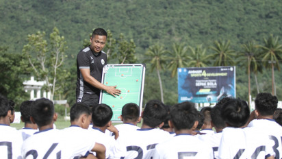 Kembangkan Sepak Bola Usia Dini, PSS dan AMMAN Gelar Coaching Clinic