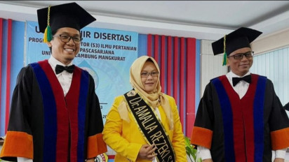 Perkenalkan Amel, Wanita Pertama di Dunia Bergelar Doktor Konservasi Bekantan