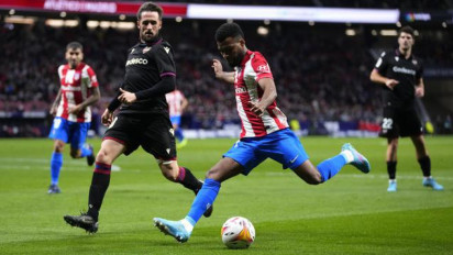 Atletico Madrid Amankan Tiket Perempat Final Copa del Rey Seusai Tundukkan Levante dengan Skor 2-0