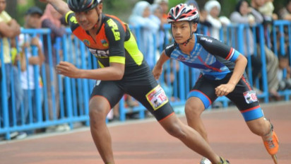 Piala Erick Thohir Bergulir, Ratusan Peserta Bersaing Jadi yang Tercepat di Siak