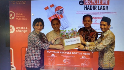 Coca-Cola dengan Visi "World Without Waste",  Hadirkan Program “Recycle Me”