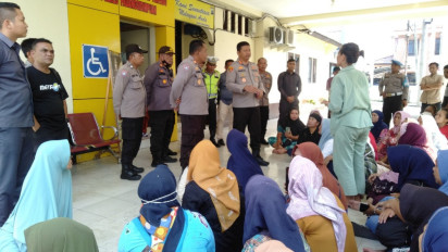 Diusir Pengelola, Puluhan Pedagang Kaki Lima Minta Perlindungan Polres Padang Sidempuan
