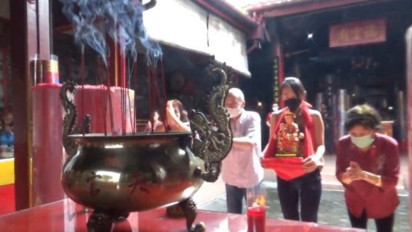 Jelang Perayaan Imlek 2023, Klenteng Gondomanan Yogyakarta Menggelar Berbagai Persiapan